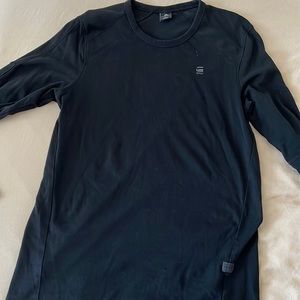 Black. G star-raw. Long sleeve shirt. Men